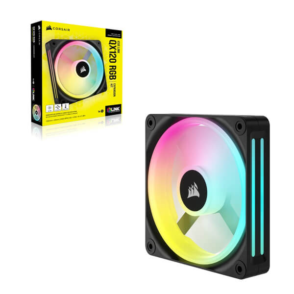 Corsair iCUE Link QX120 RGB 120mm PWM Cabinet Fan